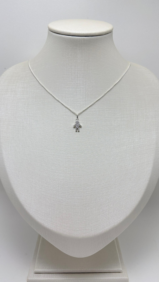 Pingente prata menino - #3