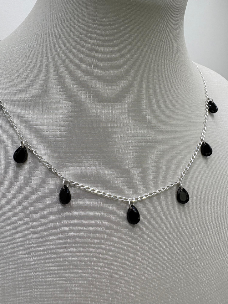 Chocker prata gotas - #2