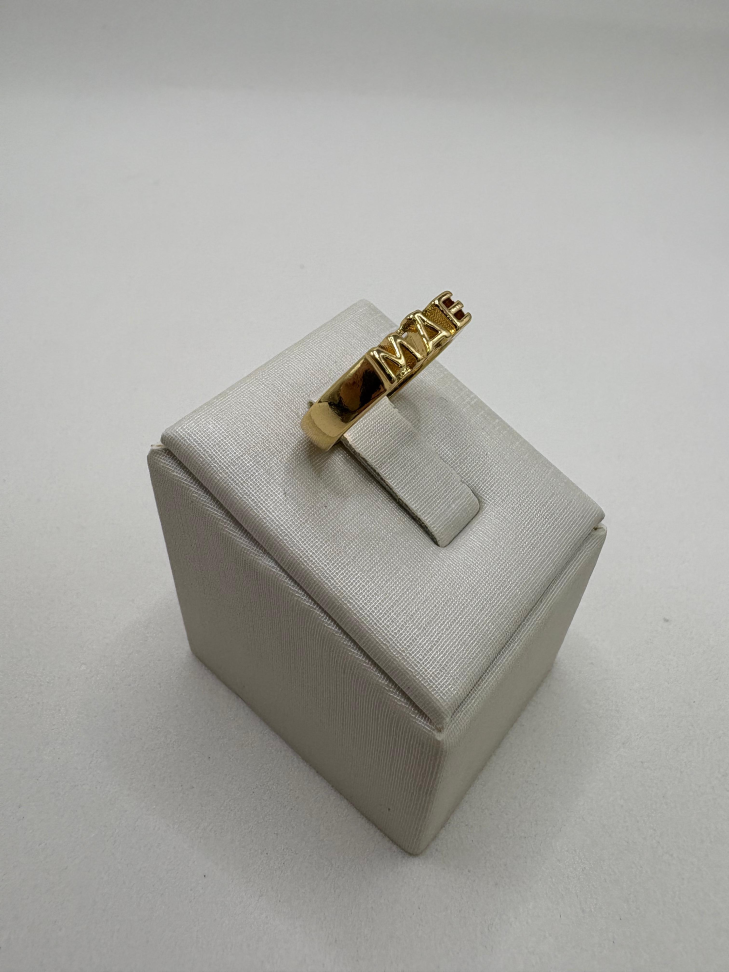 Anel semijoia MÃE - #2