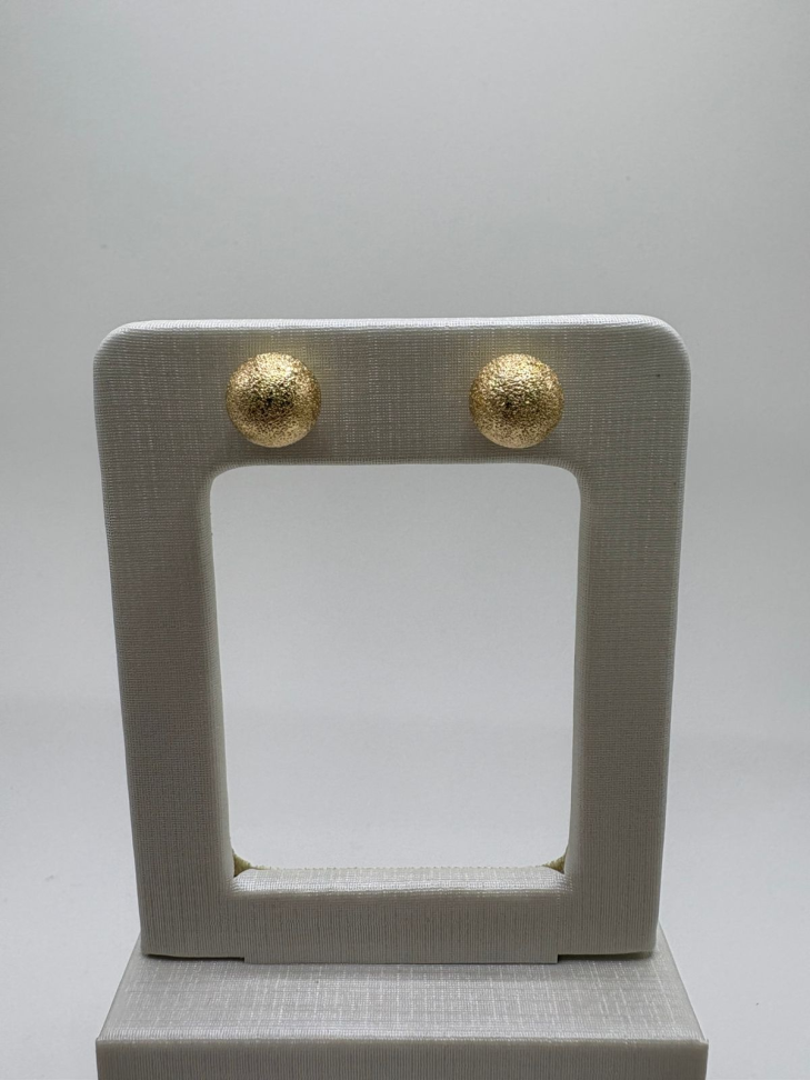 Brinco semijoia bola fosca - #2