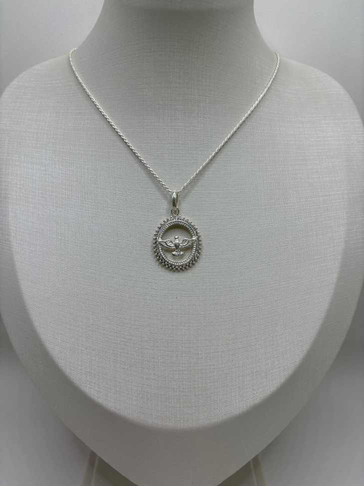 Pingente prata espirito santo - #2