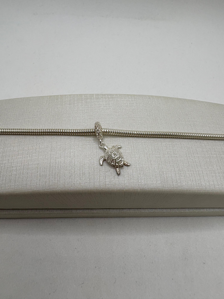 Berloque prata tartaruga - #2