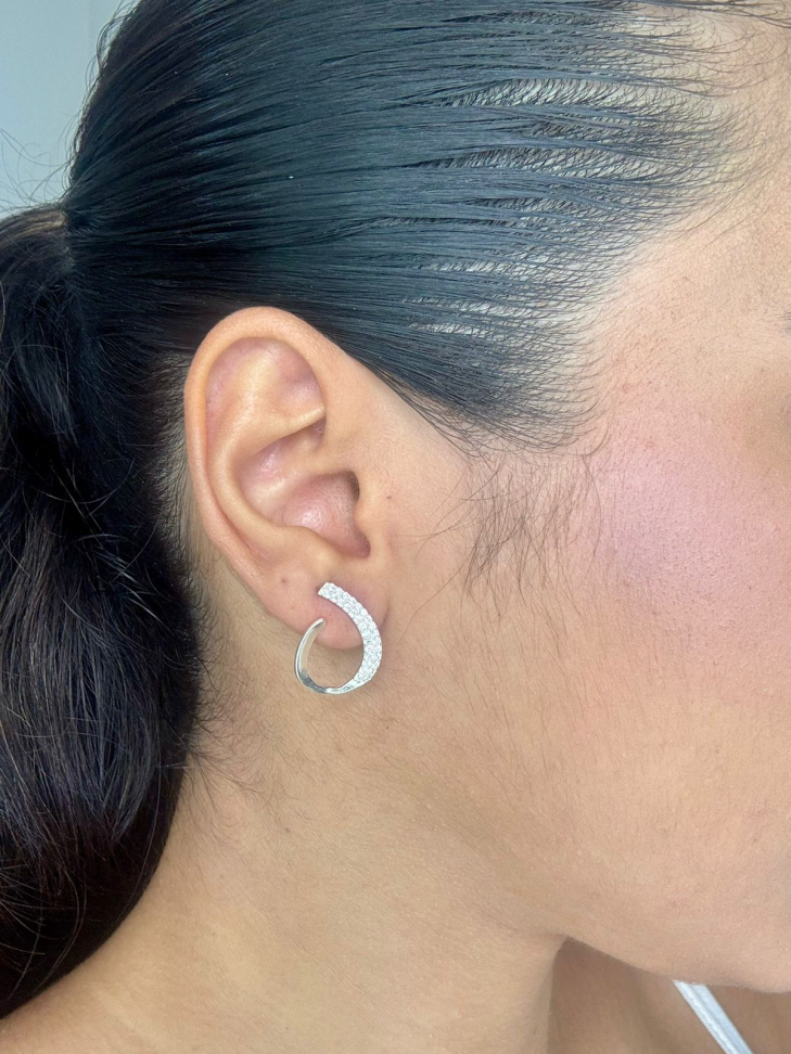 Brinco prata gota - #2