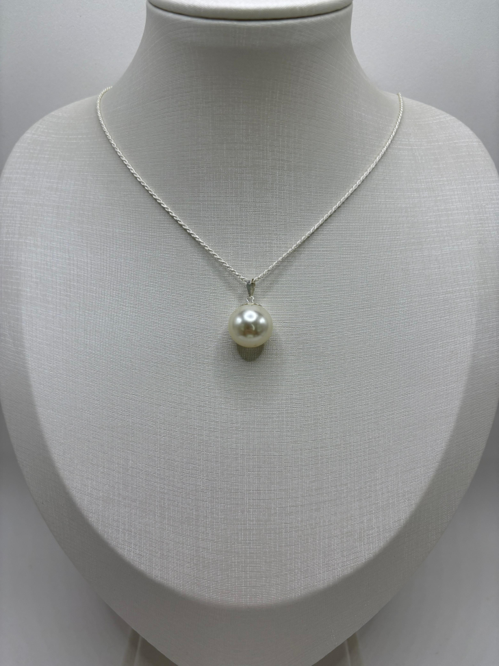 Pingente prata pérola - #2