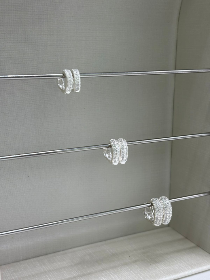 Brinco prata argola v - #2