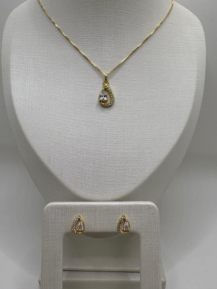 Pingente semijoia gota - #3