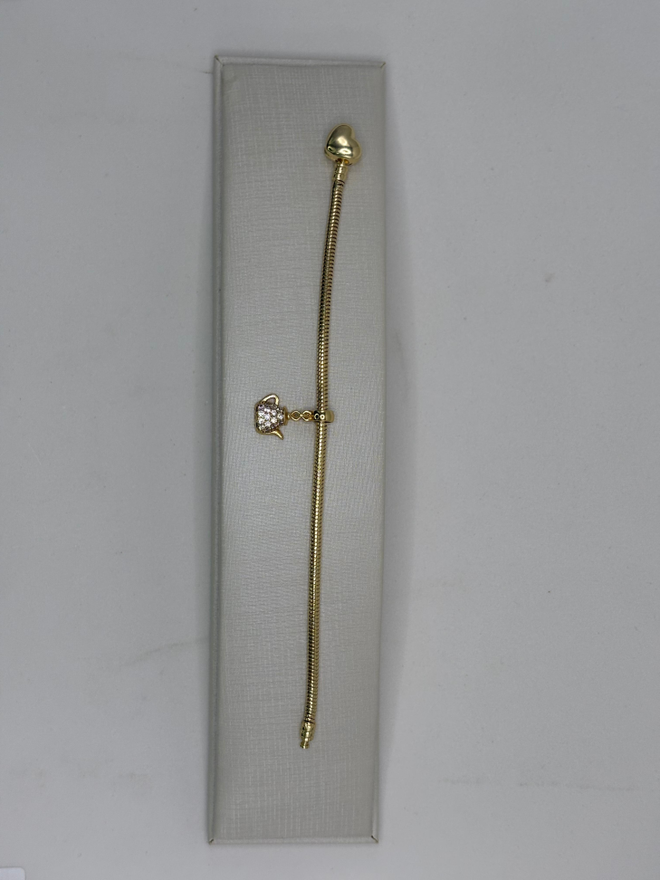 Berloque semijoia chaleira - #3