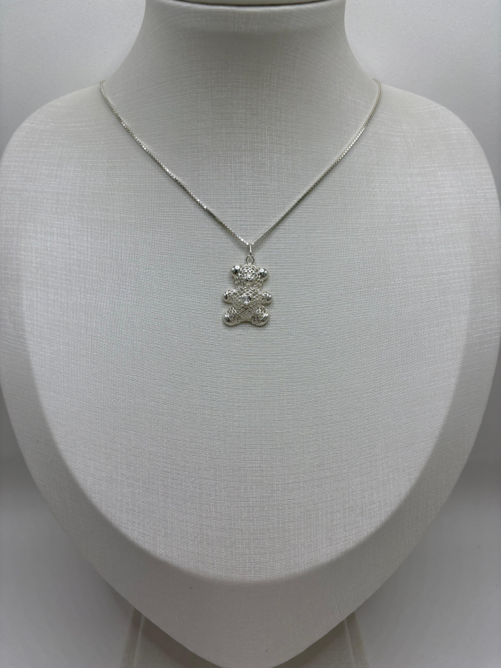 Pingente prata urso - #2