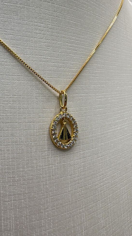 Pingente semijoia Nossa Senhora Aparecida - #2