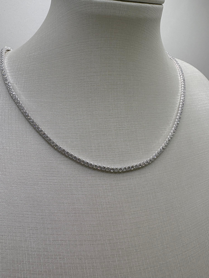 Gargantilha prata riviera - #2