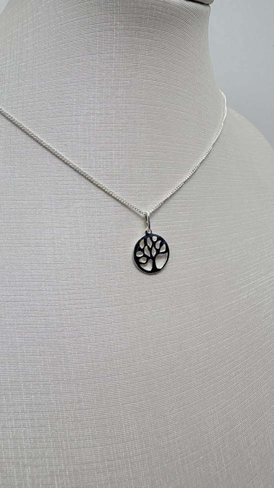 Pingente prata árvore da vida - #3