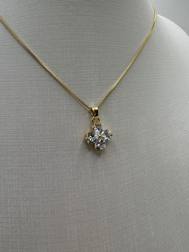 Pingente semijoia flor - #2