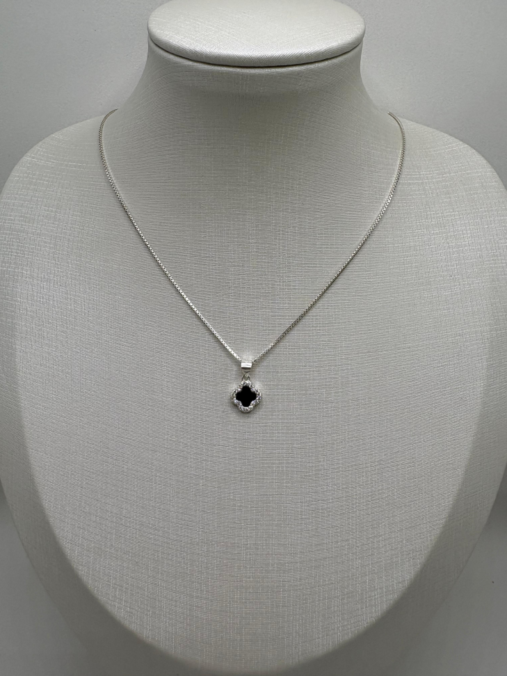 Pingente prata trevo - #2