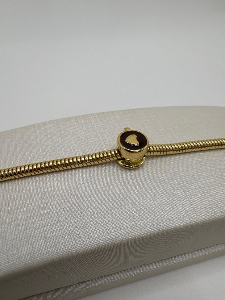 Berloque semijoia xícara de café - #2