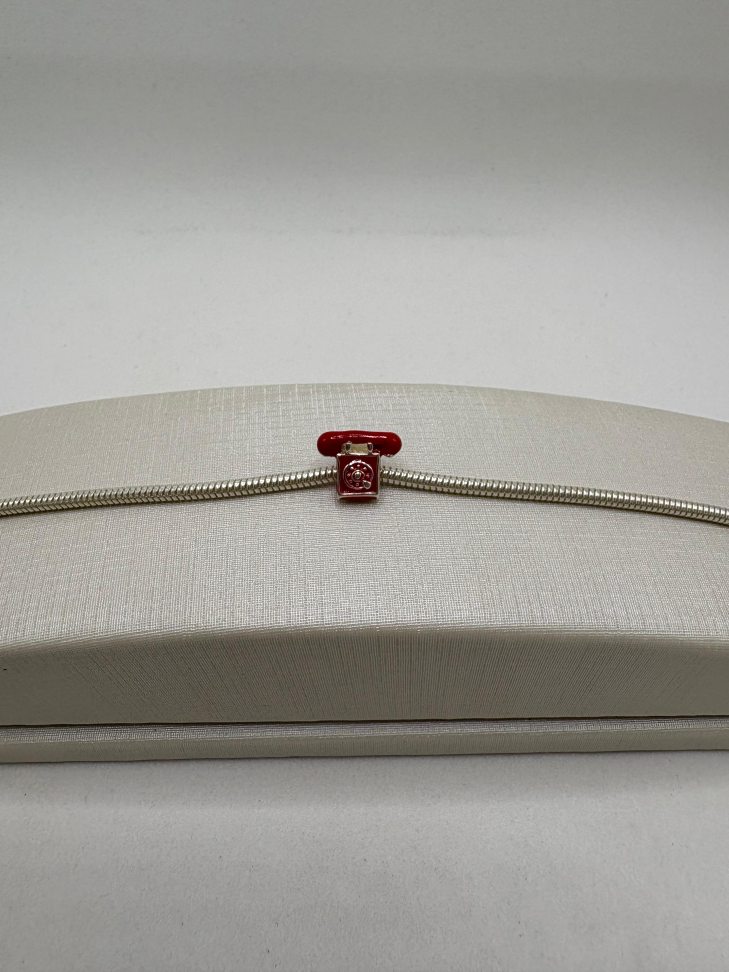 Berloque prata telefone - #2