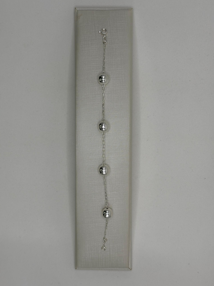 Pulseira prata cartier bolas - #2