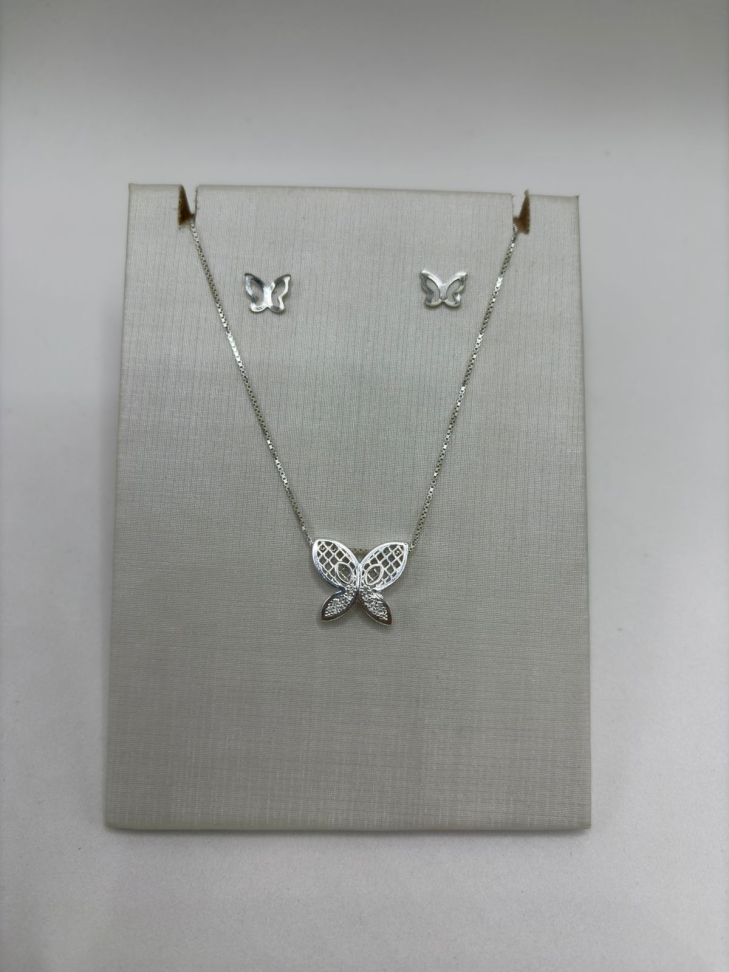 Pingente prata borboleta - #2