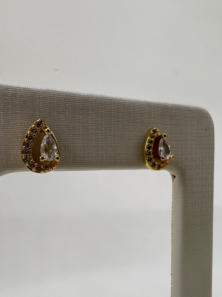 Brinco semijoia gota - #3