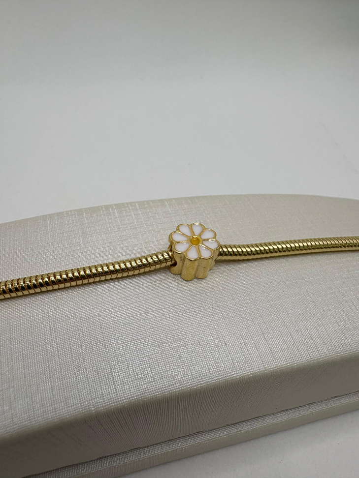 Berloque semijoia flor - #2