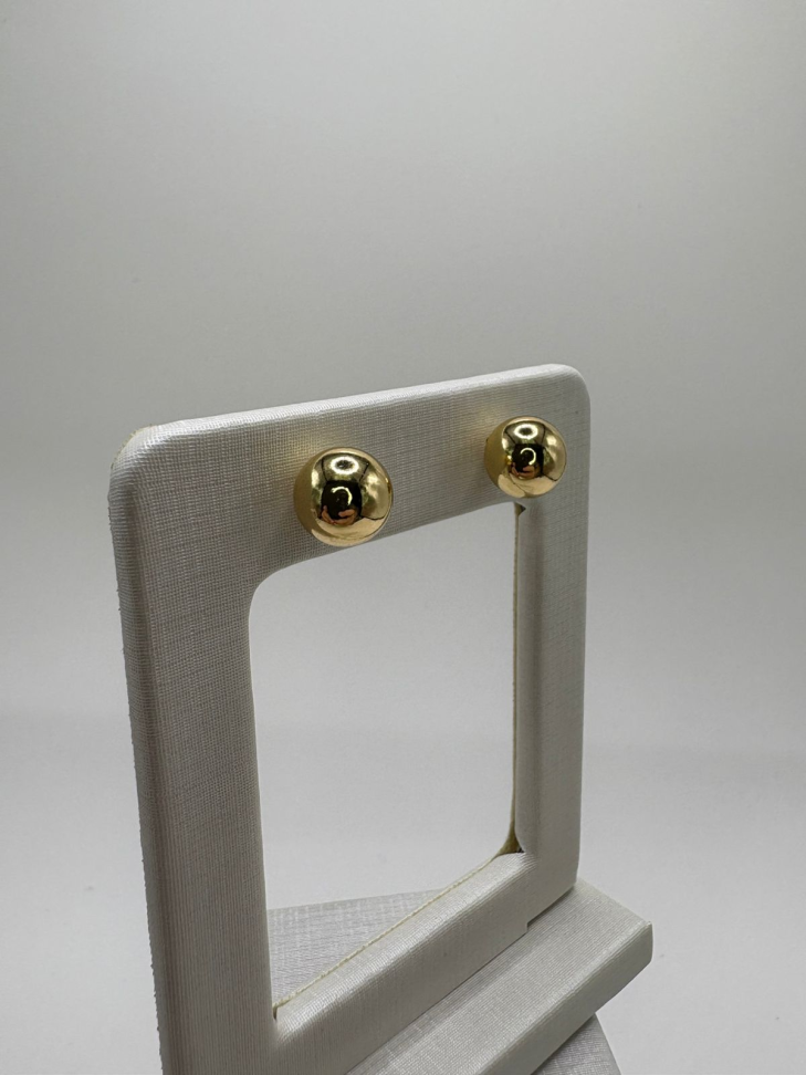 Brinco semijoia bola - #2