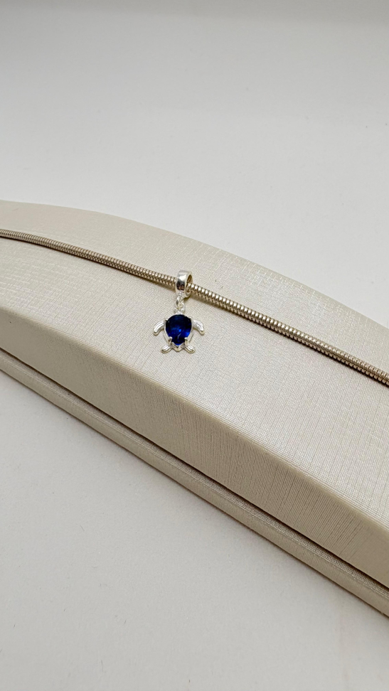 Berloque prata tartaruga - #2