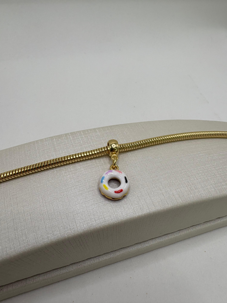 Berloque semijoia Donuts - #2