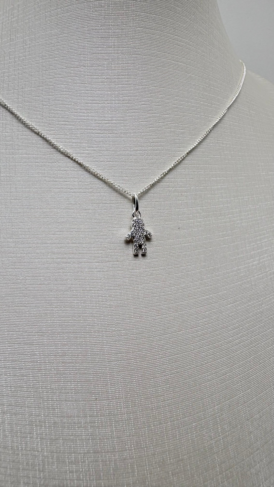 Pingente prata menino - #2