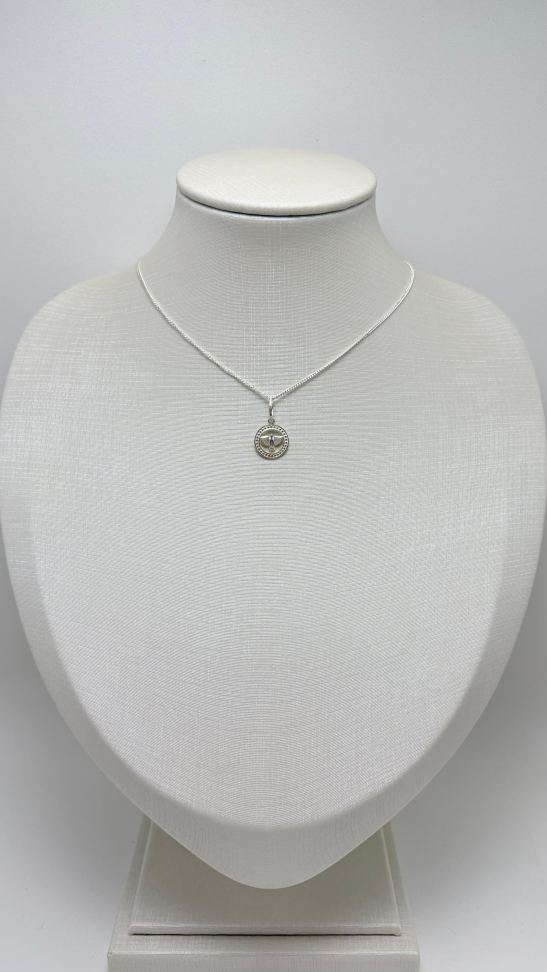 Gargantilha prata veneziana redondo espirito santo - #3