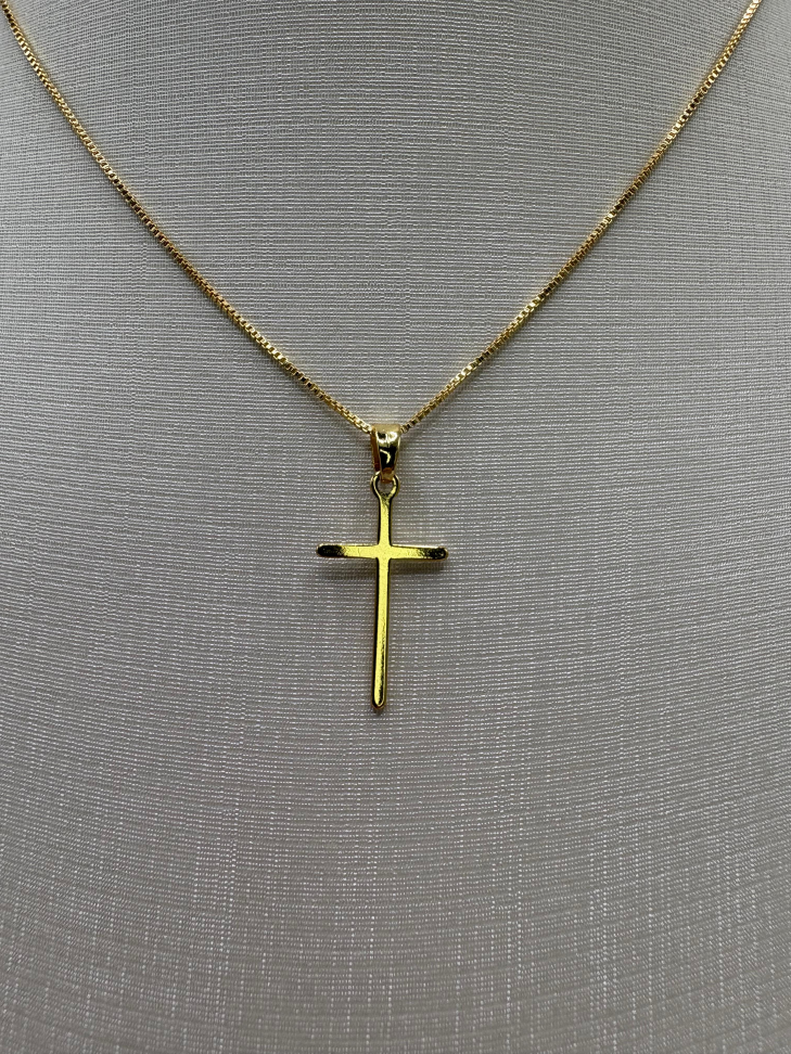 Pingente semijoia crucifixo - #2