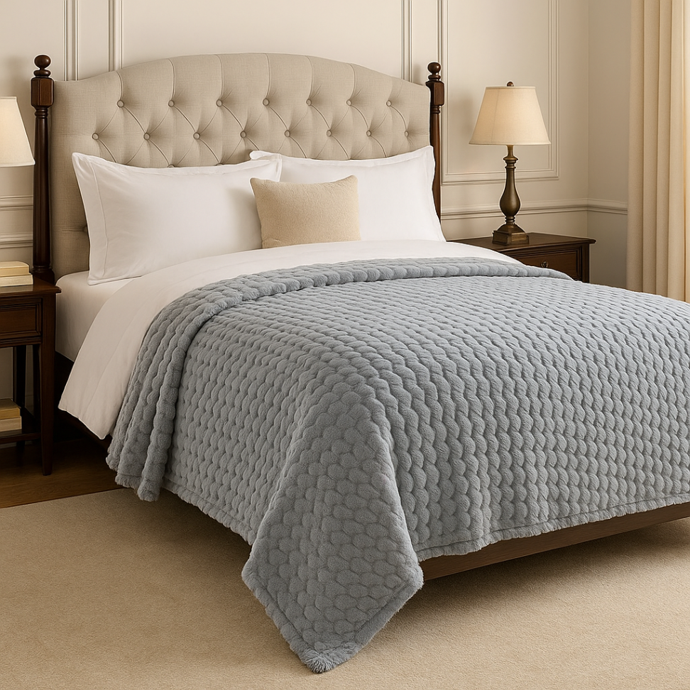 Manta Simples Canelada - #1