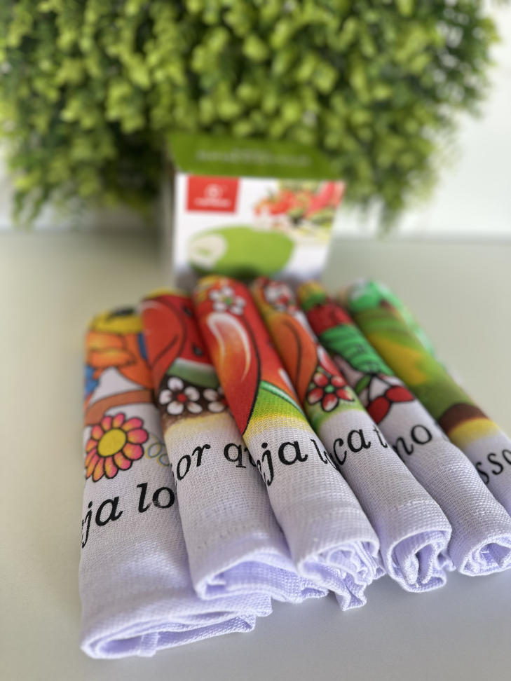 Kit 6 Panos De Prato Grande 45x80cm - #2