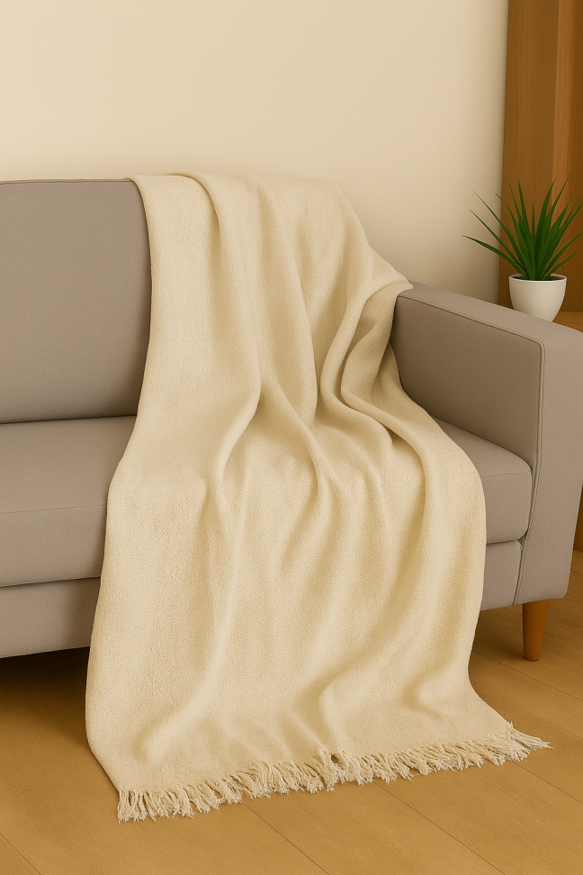 Manta Para Sofá Grande 100% Algodão - #2