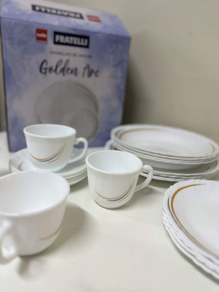 Aparelho De Jantar 20 Peças Golden Fratelli - #6