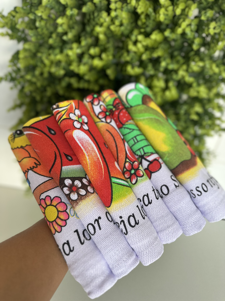 Kit 6 Panos De Prato Grande 45x80cm - #6