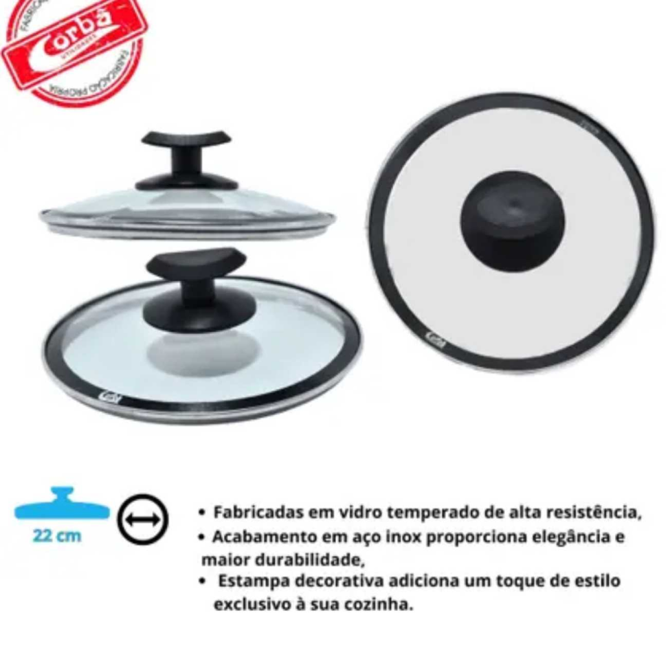 Kit 3 Panela Pressão Qatar 3,0 - 4,5 - 5,5 Litros Corbã - #9