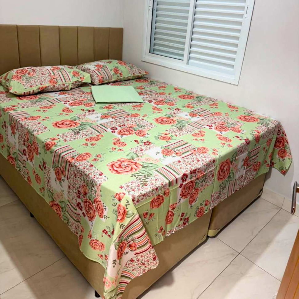 Jogo de Lençol Queen 4 Peças Floral Premium com Elástico Toque Macio 60% Algodão Conforto e Elegância para Seu Quarto. - #15
