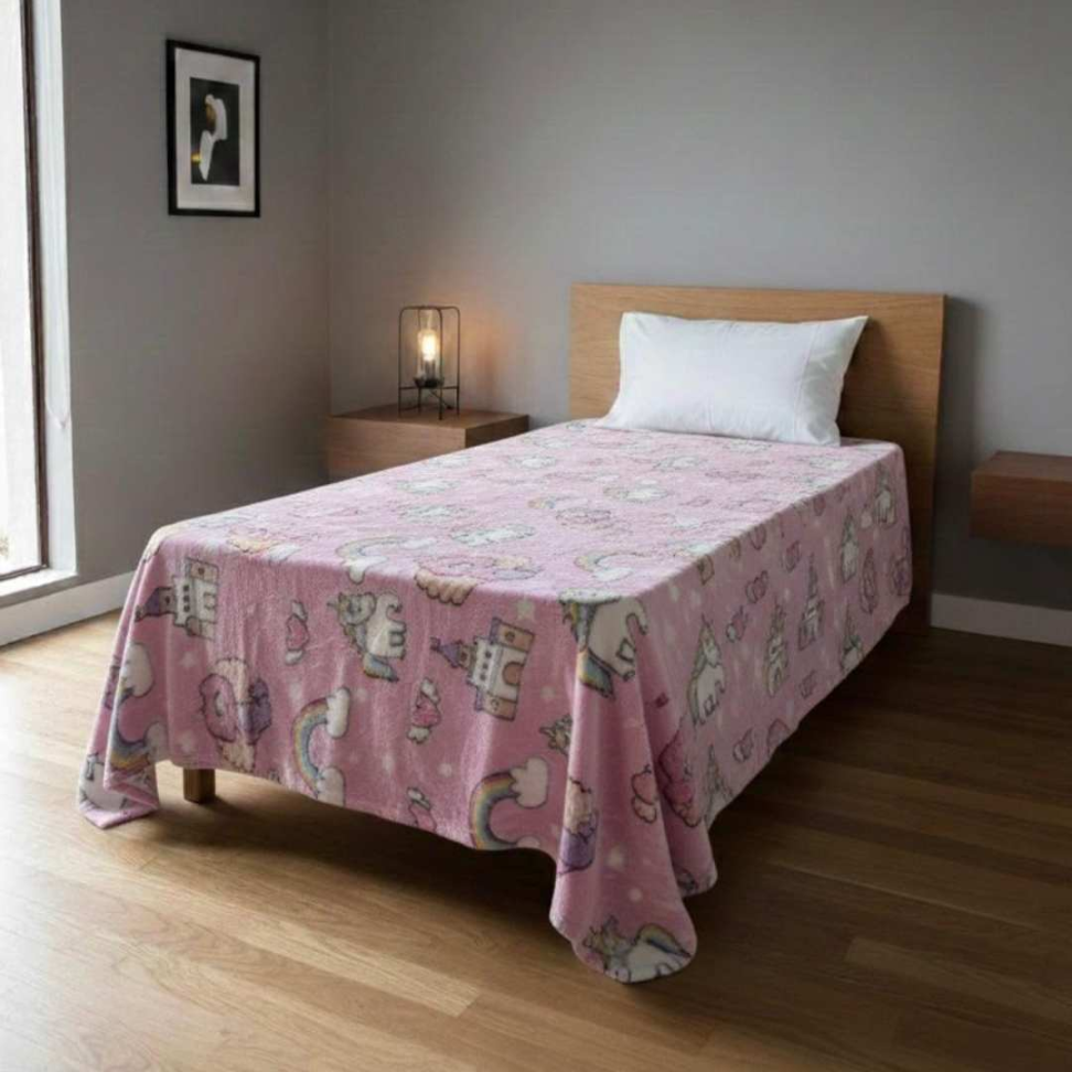 Manta Infantil que Brilha no Escuro 1,80x2,00 Cobertor Macio Estampas Divertidas Conforto e Magia para Crianças - #8