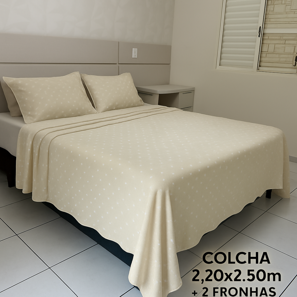 Colcha Flannel 3 Peças - #2