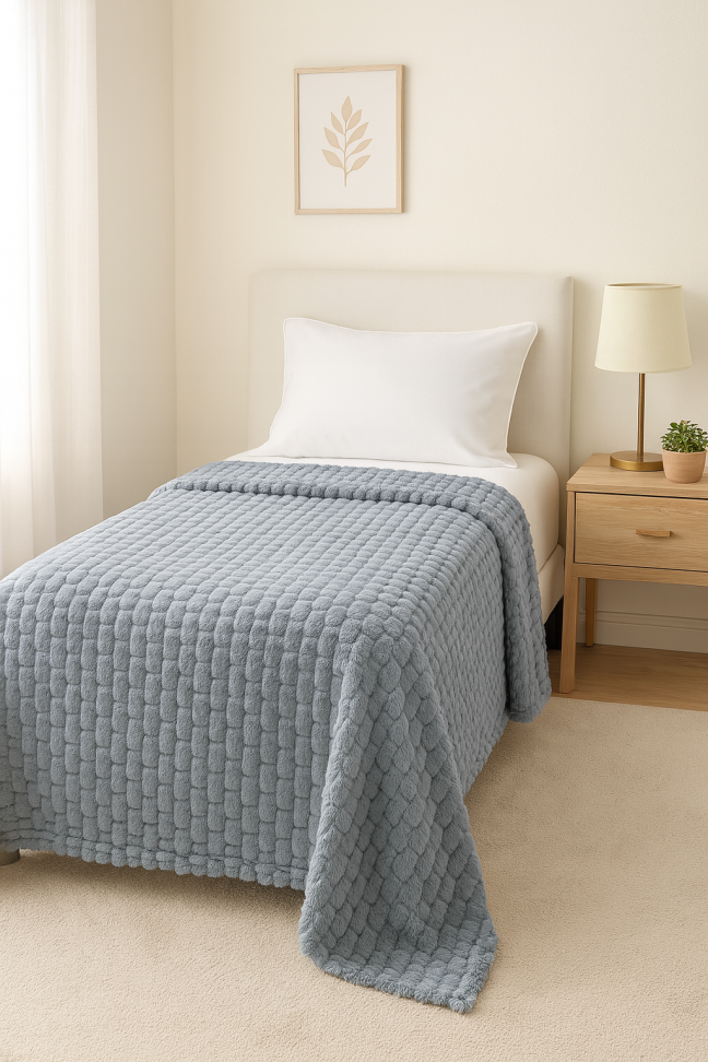 Manta Simples Canelada - #1