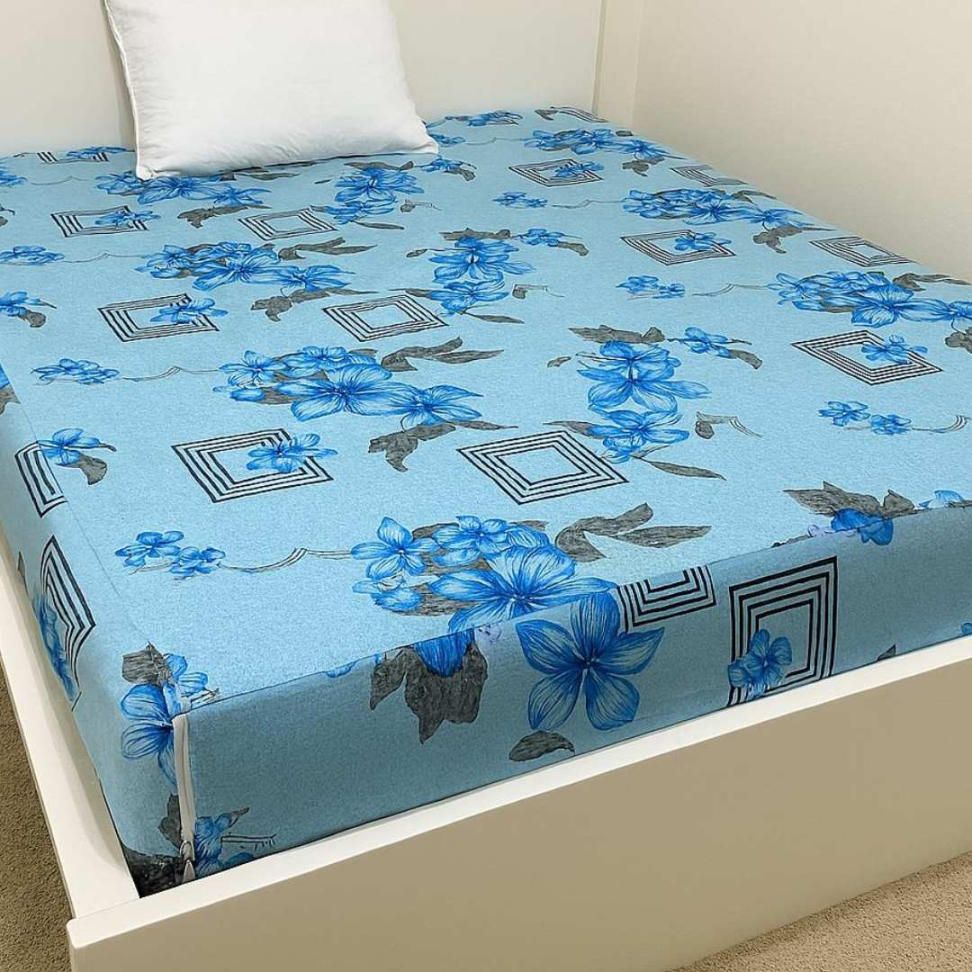 Capa para Colchão com Zíper Solteiro e Casal Protetor 70% Algodão 30% Poliéster Altura até 28cm Anti Poeira e Durável - #8