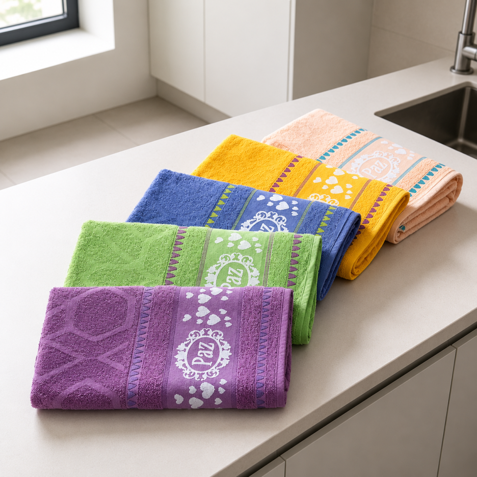 Toalha de Banho 100% Algodão 75x1,50 Absorvente Bordada Premium Conforto e Qualidade.