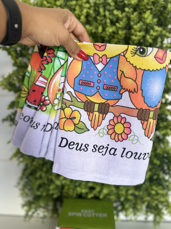 Kit 6 Panos De Prato Grande 45x80cm - #5