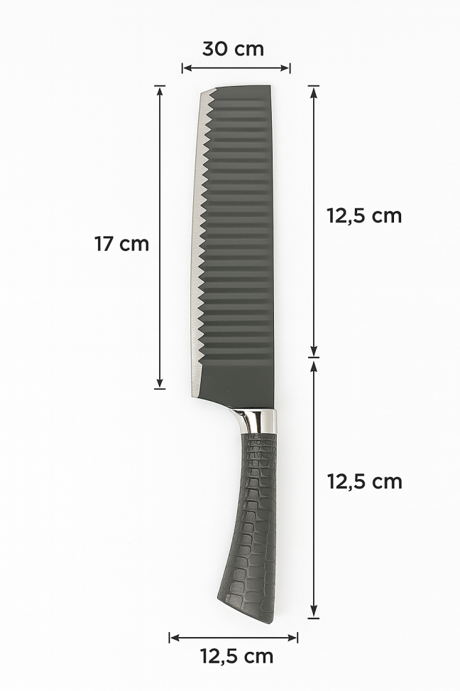 Jogo Simples De Faca 6 Peças Bem Afiadas - #12