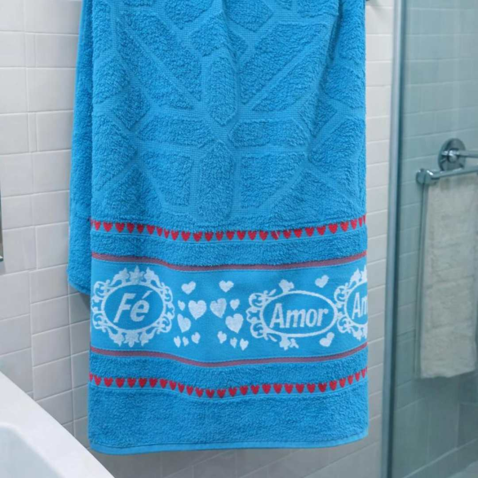 Toalha de Banho 100% Algodão 75x1,50 Absorvente Bordada Premium Conforto e Qualidade. - #8