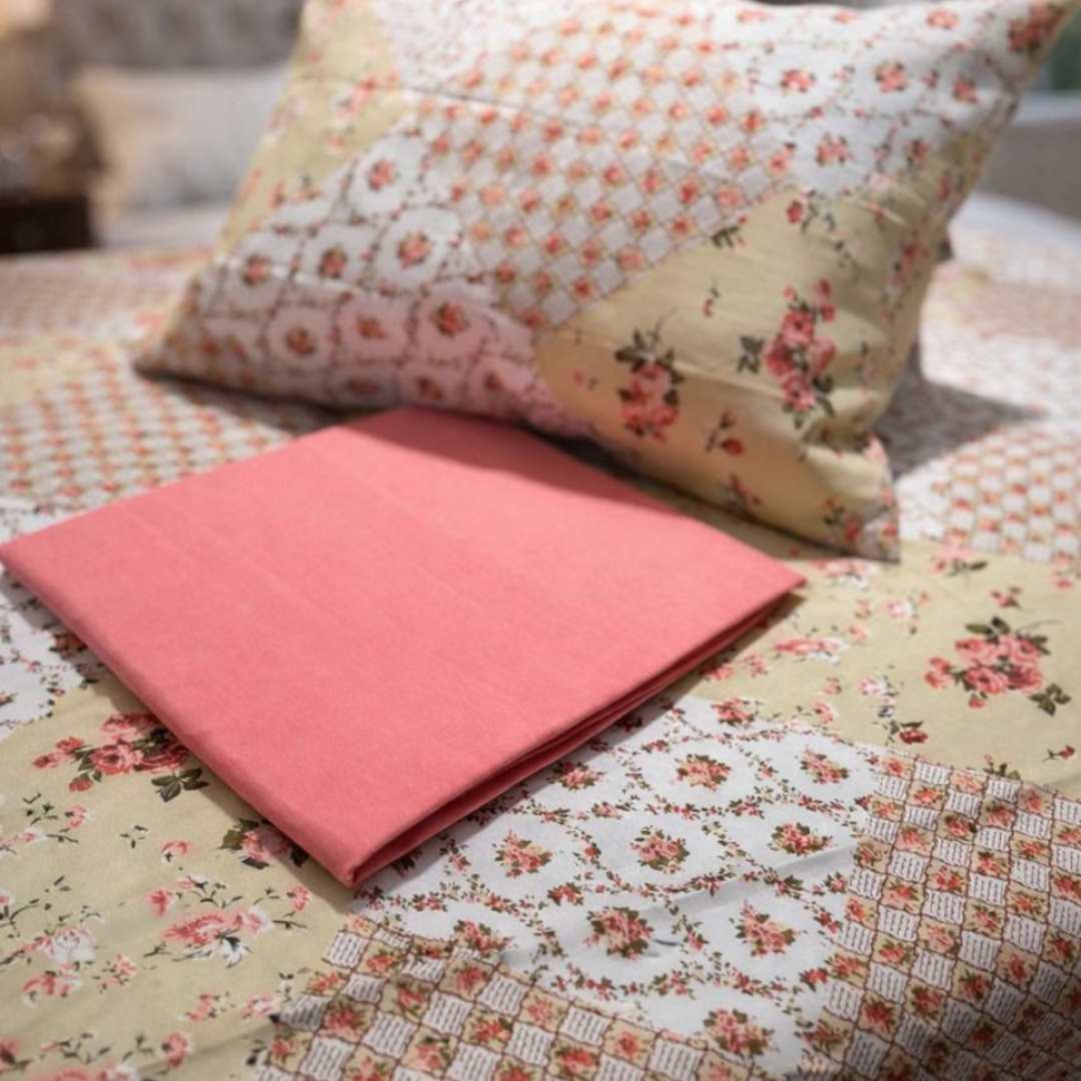 Jogo de Lençol Casal 4 Peças Floral Premium 60% Algodão Toque Macio Conforto Luxuoso e Estampa Elegante para Transformar Seu Quarto. - #17