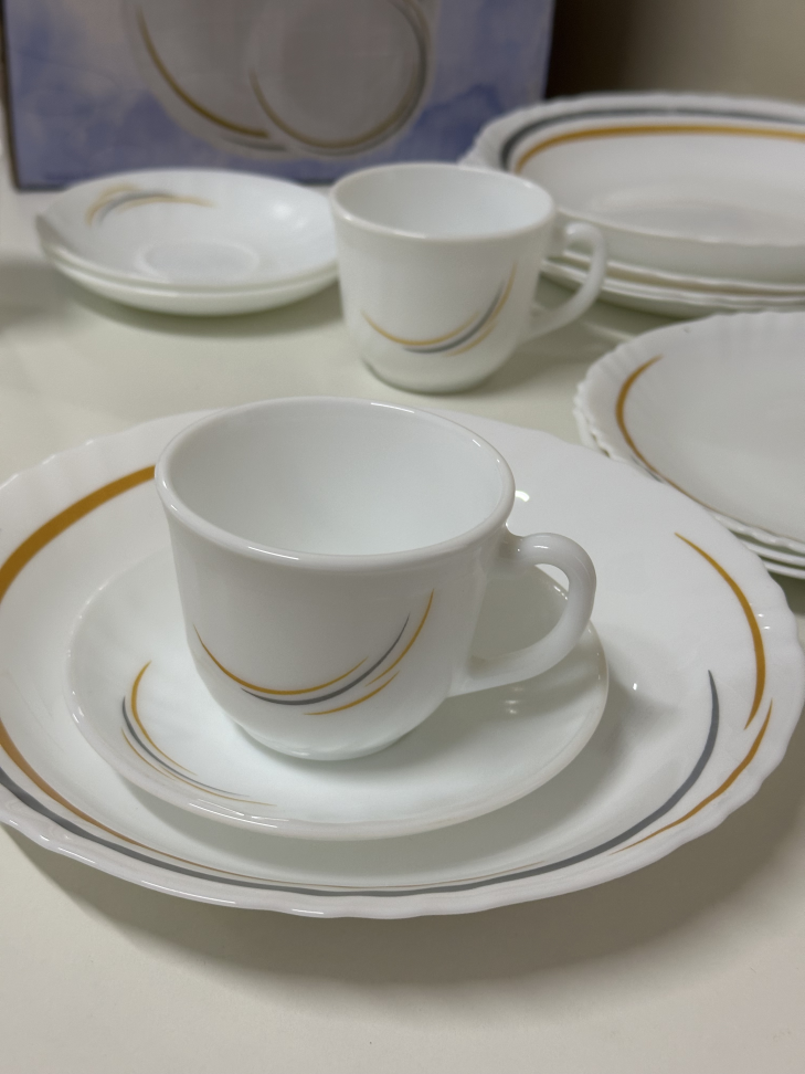 Aparelho De Jantar 20 Peças Golden Fratelli - #8