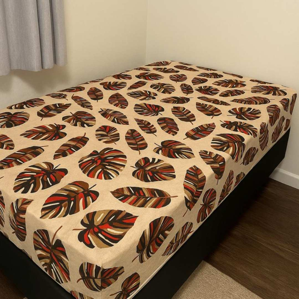 Capa para Colchão com Zíper Solteiro e Casal Protetor 70% Algodão 30% Poliéster Altura até 28cm Anti Poeira e Durável - #11