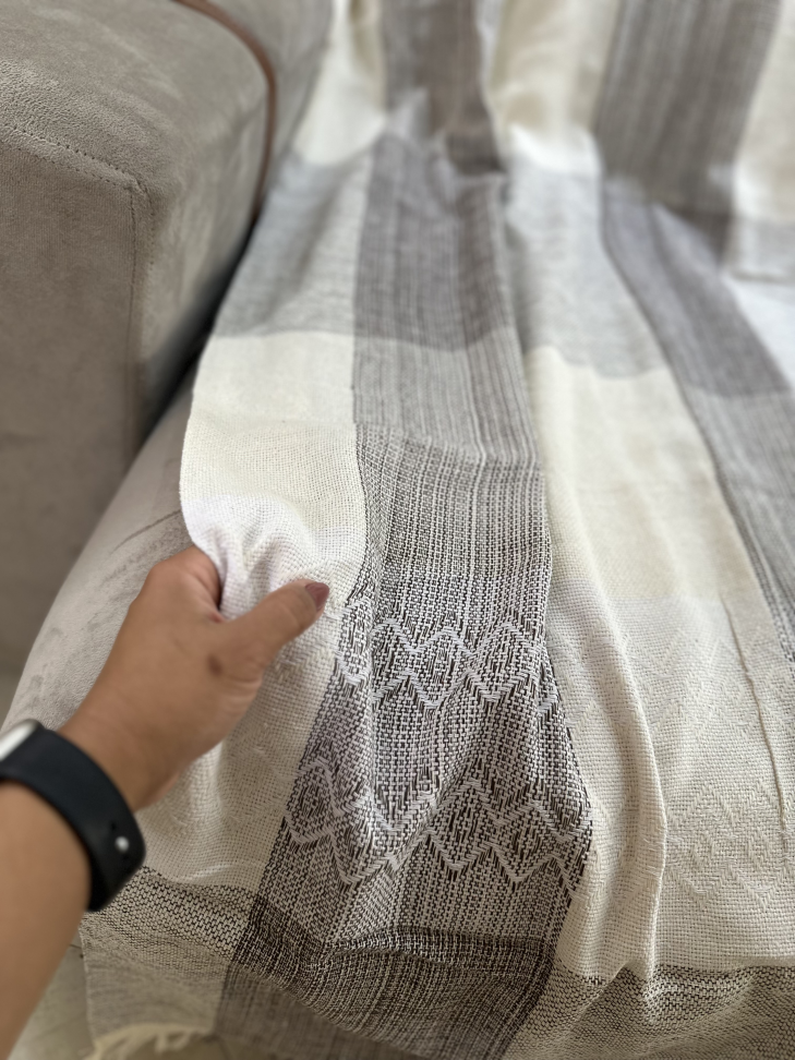 Manta Para Sofá Grande 100% Algodão - #20