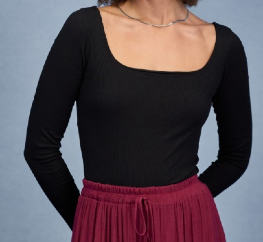 Body Malha Decote Quadrado - #3