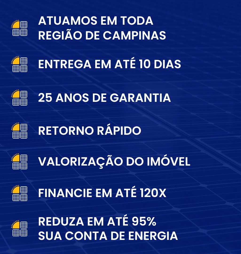 TENHA ENERGIA SOLAR INSTALADA EM SUA CASA EM ATÉ 10 DIAS E REDUZA SUA CONTA DE ENERGIA EM ATÉ 95%